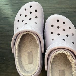 Fury crocs slippers/sandals
